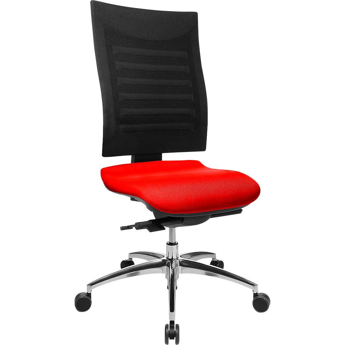 Schäfer Shop, Bürostuhl, Bürostuhl SSI PROLINE S3, Synchronmechanik, ohne Armlehnen, 3D-Netz-Rückenleh...