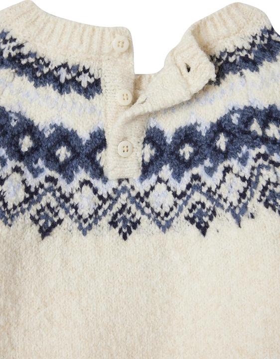 Produktbild Vertbaudet Weicher Jungen Baby Jacquard-Pullover (74)