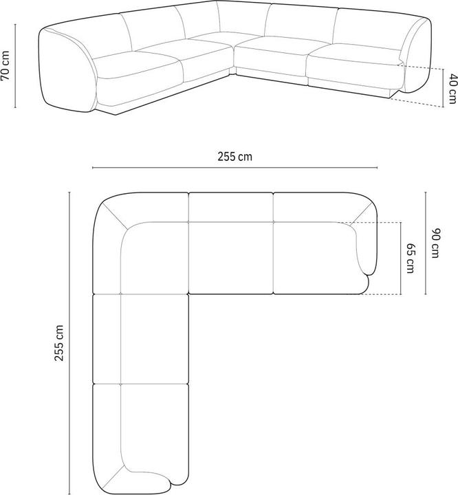 Produktbild Micadoni Miley (Ecksofa)