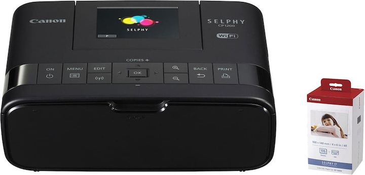 Canon Selphy CP1200 Printing Kit (54 Prints) (Thermodirekt, Farbe)