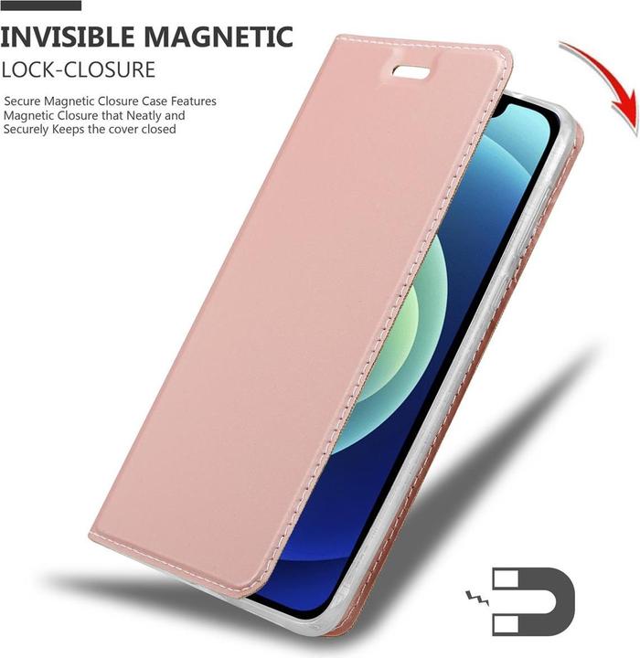Image du produit Cadorabo Book Classy Style Cover (Apple iPhone 12 mini)