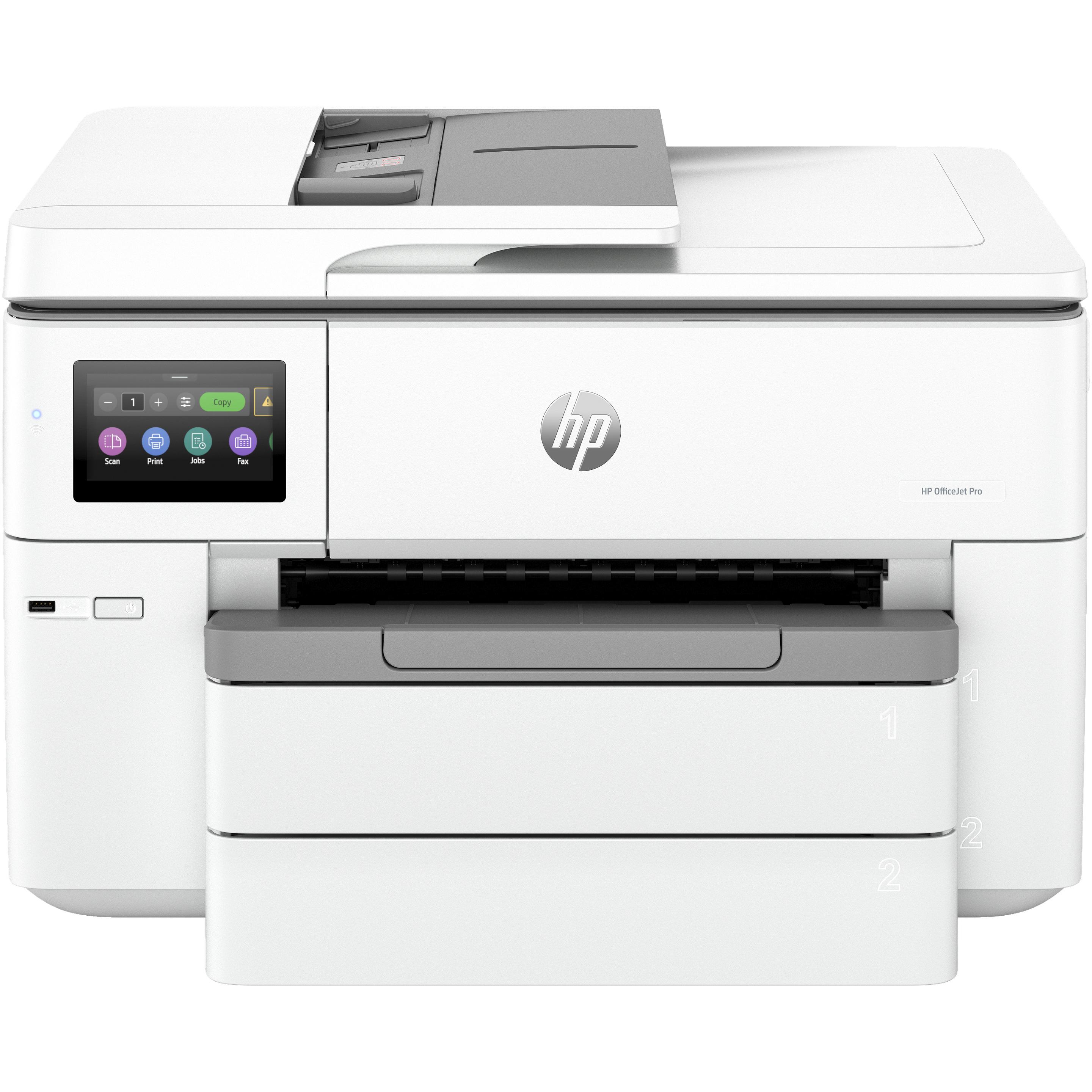 HP OfficeJet Pro 9730e (Tintenpatrone, Farbe), Drucker, Weiss