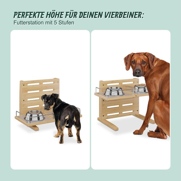 Actual product image Relaxdays Hunde-Futterstation (1 l)