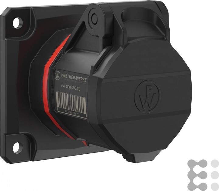 Actual product image Walther Werke CEE NEO add-on box straight 16A 5P 6h IP54 FW410506CC