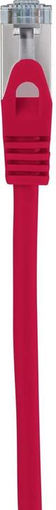 Produktbild Renkforce RF-5043976 RJ45 Netzwerkkabel, Patchkabel CAT 6a S/FTP 0.15 m Rot Flam (S/FTP, CAT6a, 0.15 m)