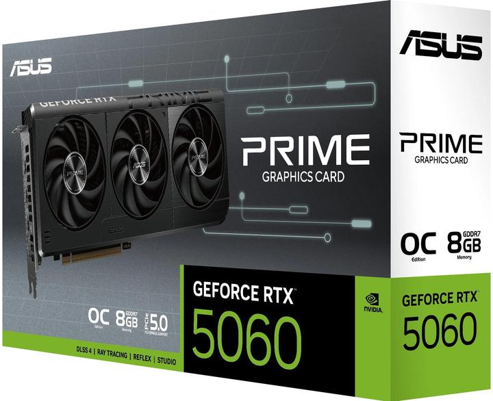 Actual product image ASUS Prime GeForce RTX 5060 OC (8 GB)