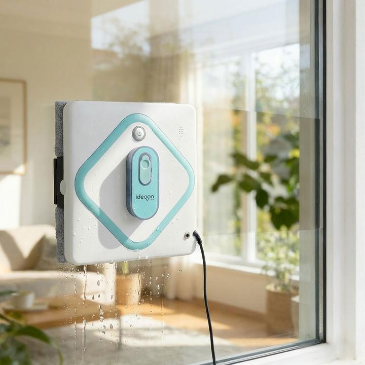 Actual product image Ideoon Smart AI window cleaning robot