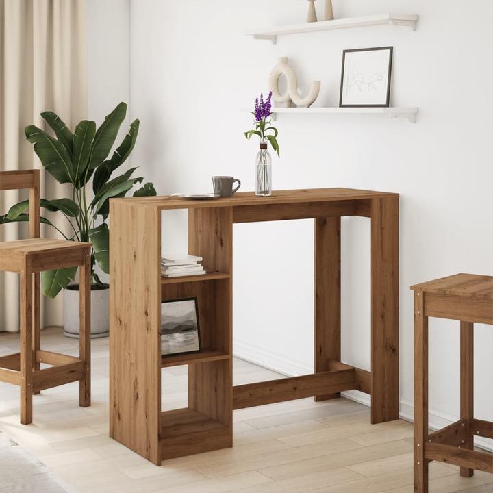 Produktbild VidaXL Bartisch mit Regal