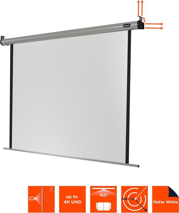Produktbild Celexon Motor, Home Cinema, Leinwand, 1:1 (66.93", 16:9)