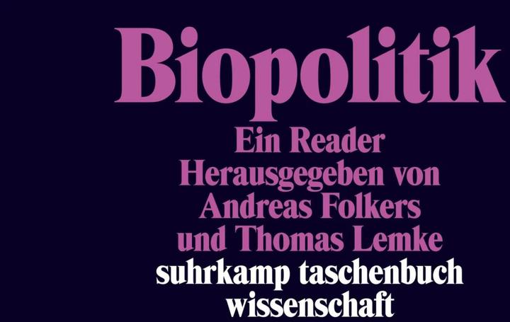 Produktbild Biopolitik (Deutsch, Andreas Folkers, Thomas Lemke, 2014)