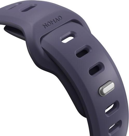 Actual product image Nomad Tempo Band 46mm Purple (20 mm, Plastic)