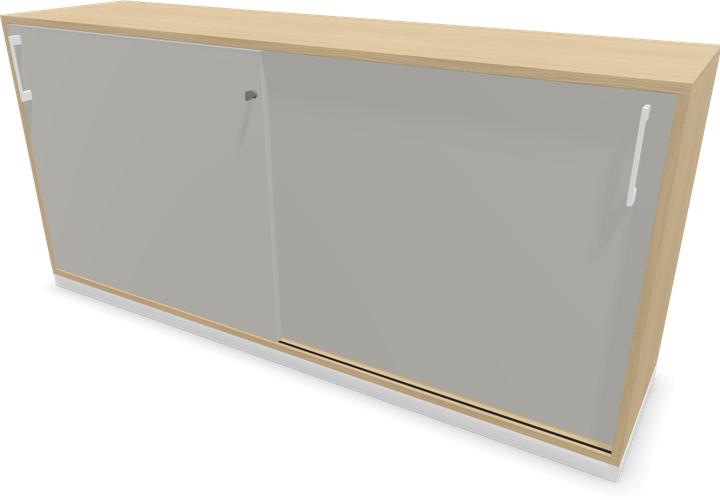 Actual product image Narbutas Choice sliding door cabinet (160 x 40 x 76 cm)