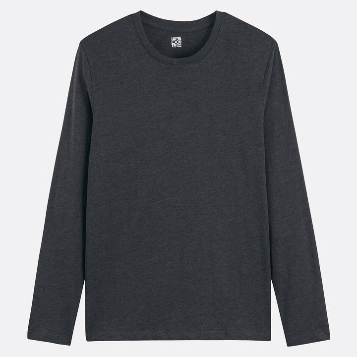 Actual product image La Redoute Collections Langarm-Shirt mit rundem Ausschnitt (M)