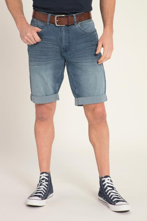 Image du produit JP1880 Bermuda en jean ultra-léger. Coupe Regular Fit, 5 poches. Disponible jusqu'au 74. (70)