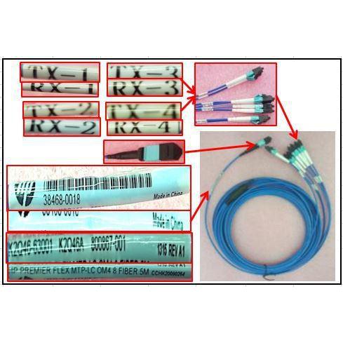 HPE MPO to 4 x LC 5m Cable (5 m), Netzwerkkabel