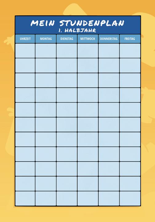 Actual product image School calendar 2025 (A5, Hardcover, German)