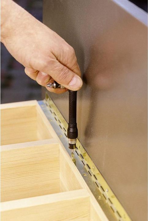 Image du produit wolfcraft 1 tournevis manuel coudé avec embout de vissage