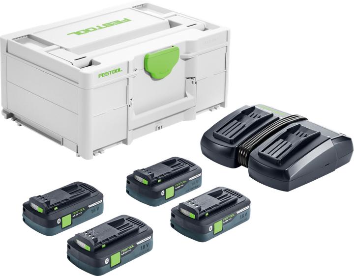 Immagine prodotto Festool Set energetico SYS 18V 4x4.0/TCL 6 DUO (18 V)