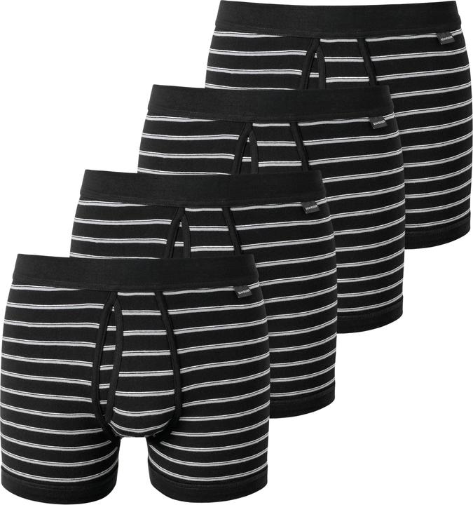 Produktbild Schiesser 4er Pack Original Classics Feinripp Unterhose kurz mit Eingriff (M, 4er Pack)