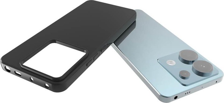 Actual product image Cover-Discount Xiaomi Redmi Note 13 Pro - Silicone Rubber Case black (Xiaomi Redmi Note 13 Pro 5G)