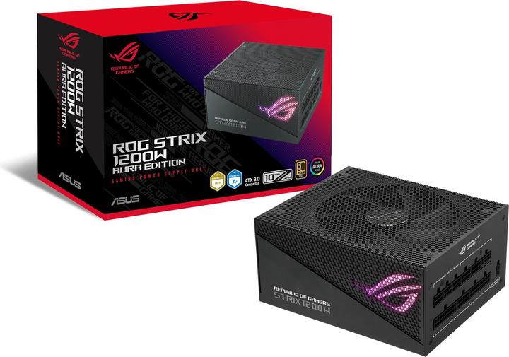Actual product image ASUS ROG Strix Gold Aura Edition (1200 W)