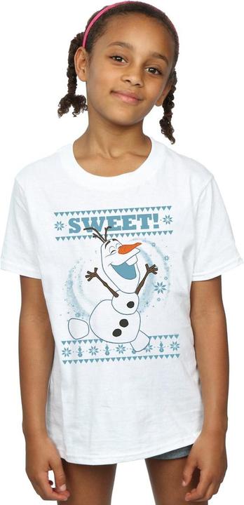 Produktbild Disney Frozen Olaf Sweet Christmas TShirt Mädchen (128)