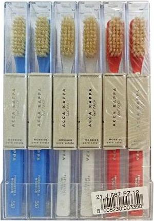 Acca Kappa Soft Pure Bristle für Zähne und Gesicht (Weich)