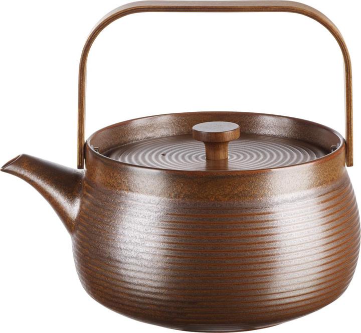 ASA Selection Teapot with wooden handle, brown (1.50 l)