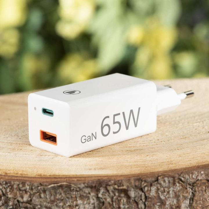 Immagine prodotto Hama Caricabatterie GaN + cavo USB (65 W)