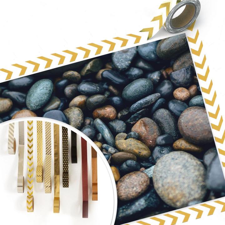 Produktbild Trenddeko Steinstrand 02 (60 x 50 cm)