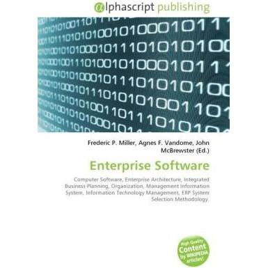 Enterprise Software, Fachbücher von Agnes F. Vandome, Frederic P. Miller, John McBrewster