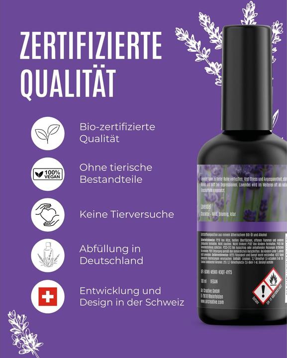 Produktbild AirCreative Bio-Raumspray "Lavendel BIO"