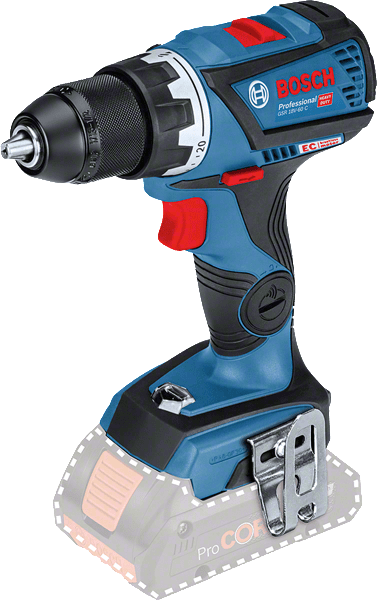 Actual product image Bosch Professional GSR 18V-60 C (Rechargeable battery operated)