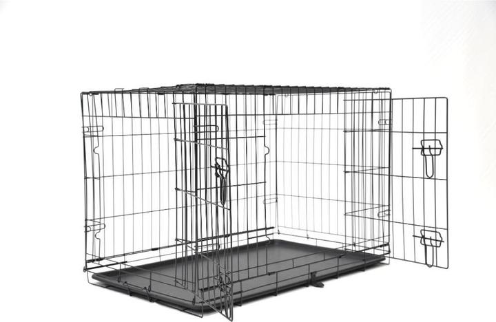Wire cage black M 47 x 77 x 55 cm - (540058529736)