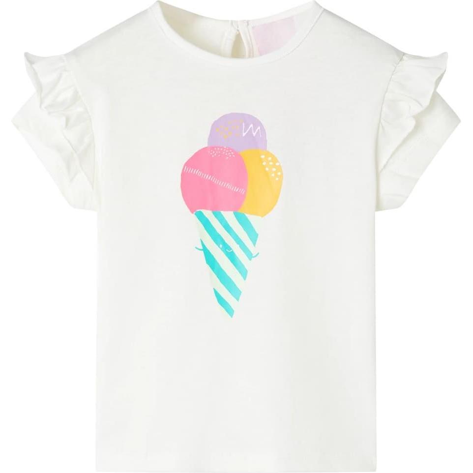 VidaXL, Jungen, Shirt, Jeddy, Weiss, (92)
