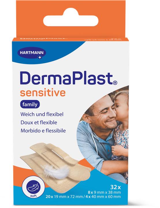 Image du produit DermaPlast Sensitive couleur chair (32 x)