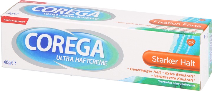 Produktbild Corega Haftcreme starker Halt (40 ml, Mundspülung)