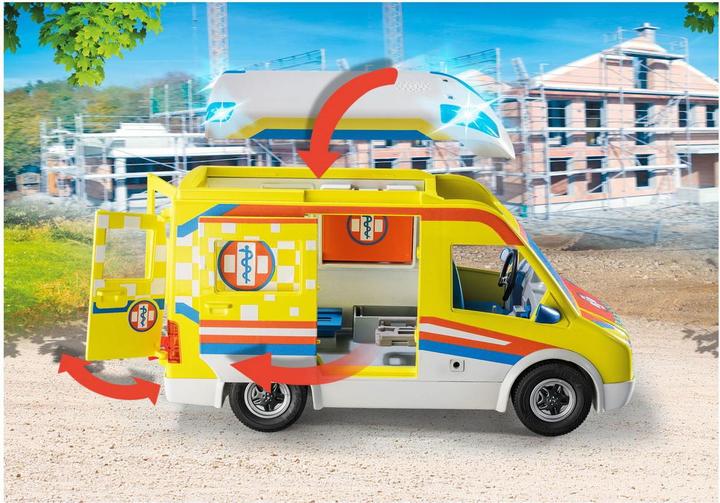Produktbild Playmobil Rettungswagen mit Licht und Sound (71202, Playmobil City Life)