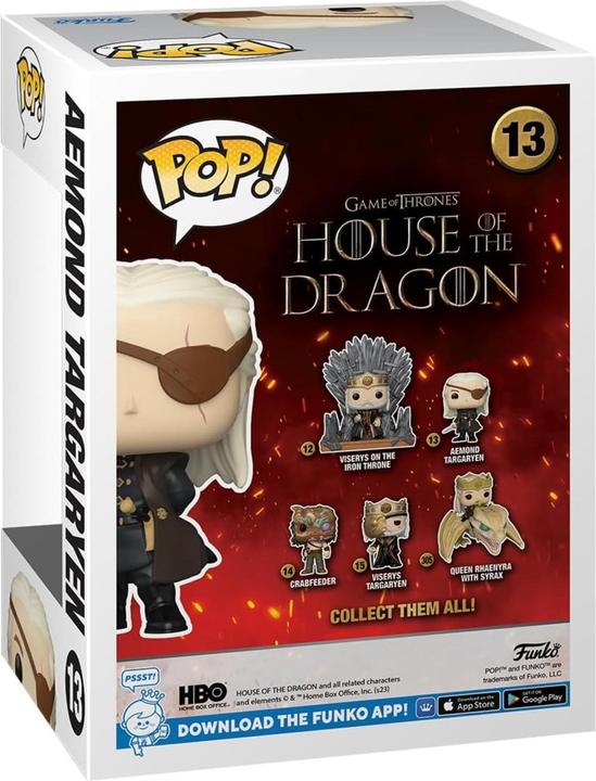 Produktbild Funko House of The Dragon - 13 - Aemond Targaryen Television