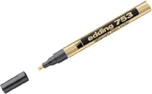 Image du produit Edding Marqueur de peinture 753 (Or, 1 mm, 1 x)