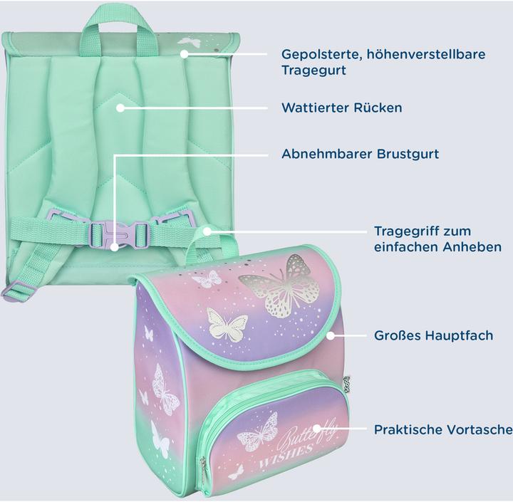 Produktbild Scooli Cutie Butterfly Wishes