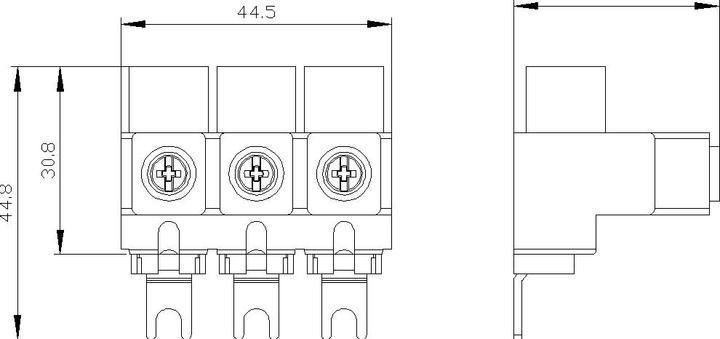 Produktbild Siemens Einspeiseklemme 3-Phasig S00/S03 RV