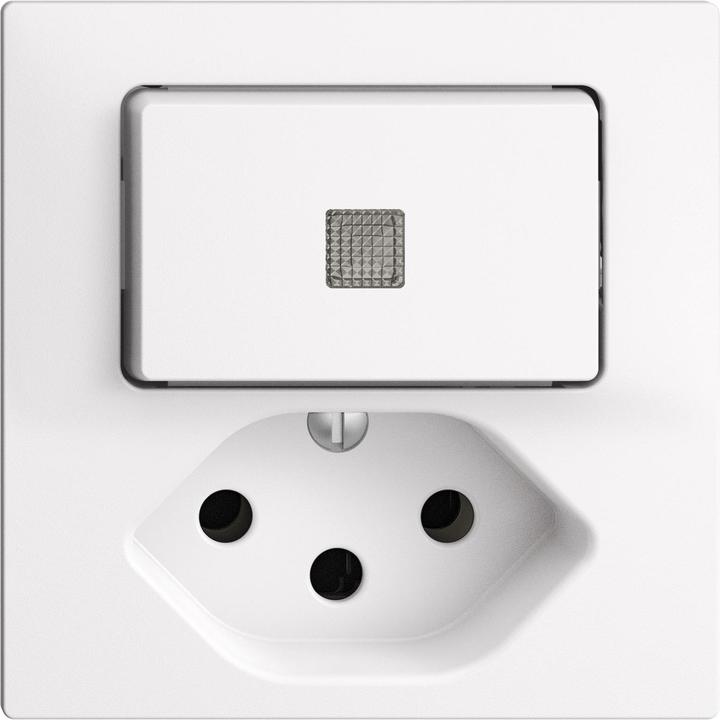 Actual product image Feller EdizioDue small combi scheme 3 / type 13