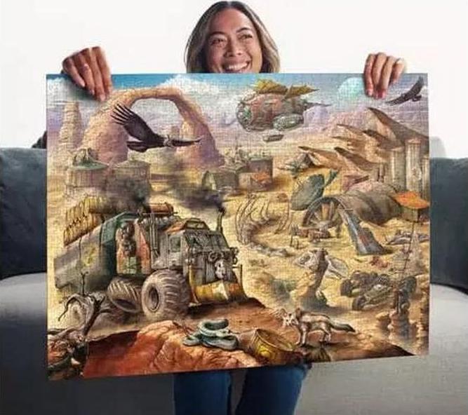 Produktbild Ravensburger Adult puzzle 1500 Teile - Welcome to the Wasteland (1500 Teile)