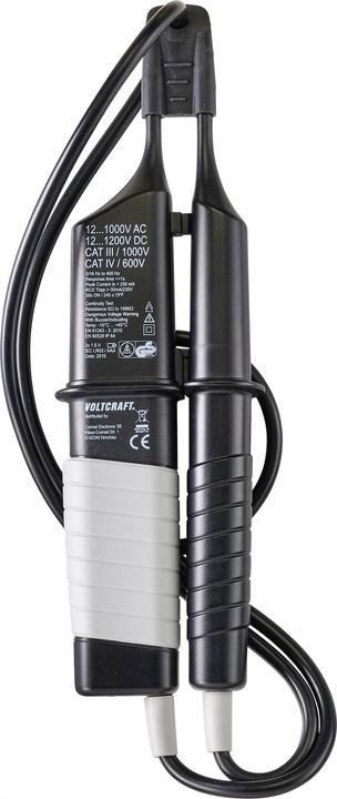 Actual product image Voltcraft VC-65 SE Double pole voltage tester CAT III 1000 V, CAT IV 600V Acoustic, LCD, LED (CAT IV 600V, CAT III 1000V)