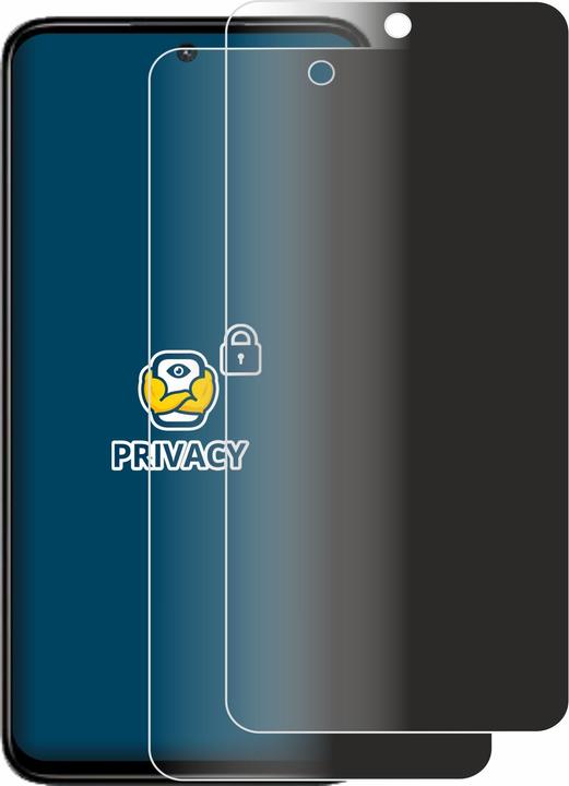 Image du produit BROTECT Film anti-regards Anti-Spy Privacy Film de protection contre la lumière bleue (2 pcs, Xiaomi Redmi 13)