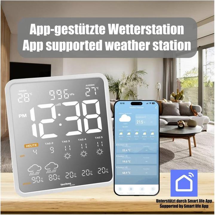 Image du produit Technoline Station météo connectée