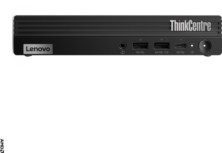 Produktbild Lenovo ThinkCentre M75q Gen 5 (AMD Ryzen 7 PRO 8700GE, 32 GB, 1000 GB, Radeon 780M)