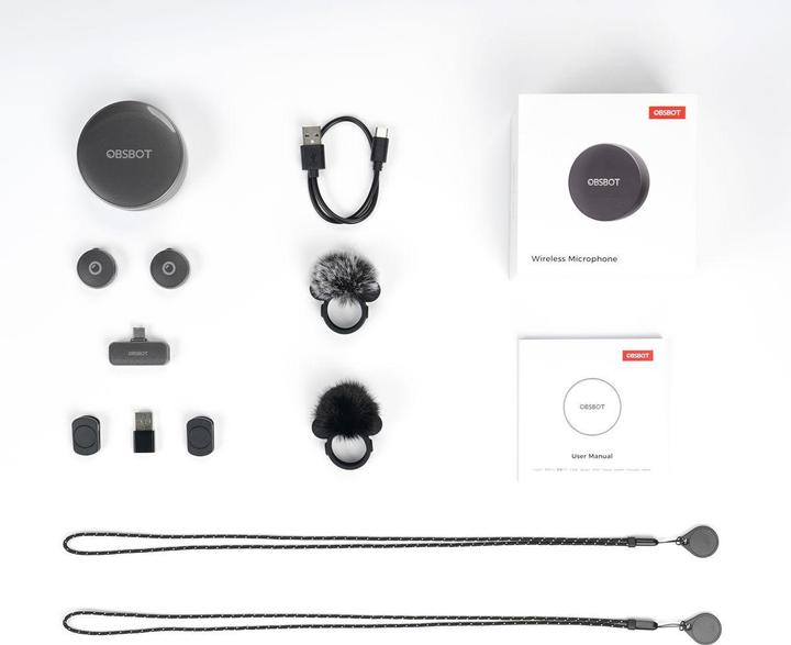 Produktbild Obsbot Vox Webcam drahtloses Livestreaming-Mikrofon