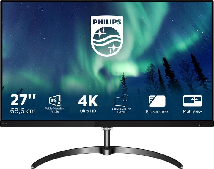 Actual product image Philips 276E8VJSB/00 (3840 x 2160 Pixels, 27")